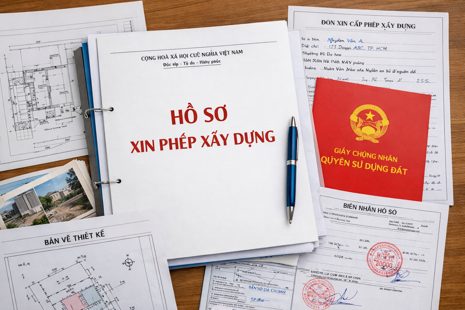 hồ sơ xin phép xây dựng TPHCM